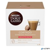 Kávékapszula, 16 db, NESCAFÉ DOLCE GUSTO "Cortado", koffeinmentes
