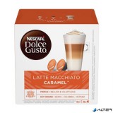 Kávékapszula, 8x2 db, NESCAFÉ DOLCE GUSTO "Latte Macchiato", karamellás