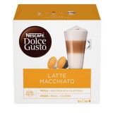 Kávékapszula, 8x2 db, NESCAFÉ DOLCE GUSTO Latte Macchiato (KHK366)