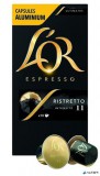 Kávékapszula, Nespresso® kompatibilis, 10 db, JACOBS DOUWE EGBERTS "L'OR Ristretto"