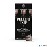 Kávékapszula, Nespresso® kompatibilis, 10 db, PELLINI, "Top alu"