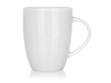 . Kávés-teás bögre, fehér, 32 cl, 6 db-os szett Economic (KHPU279H)