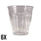 Kávés üveg pohár 80ml 6db 10810200
