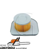 Kawasaki FA210 = 5,2 HP 3144AA 1312A levegőszűrő, L 123,8 mm, W 76,2 mm