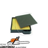 Kawasaki FE250D, FE290D 11013 2128 levegőszűrő, L 128 mm, W 117 mm, H 23 mm