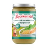 Kecskeméti spenótos tészta csirkehússal bébiétel 11 hónapos kortól 220 g