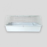 Kedvence.hu Ketrec törpenyulak részére L R3 84x48x38cm fehér