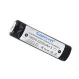 KeepPower 18650 3,7V 2200mAh védett Li-ion akkumulátor