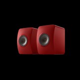 KEF LS50 Wireless II polcsugárzó pár, piros