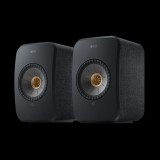 KEF LSX II Wireless polcsugárzó pár (Carbon Black), fekete