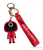 Kefan Electronic Commerce Co. Ltd. Squid Game - Nyerd meg az életed Kör jellegű szilikon kulcstartó