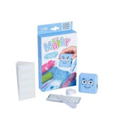 Kék kirakós textil és ruhabélyegző (MARKY DIY)