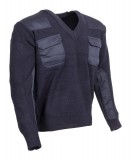 KÉK V-NYAKÚ PULÓVER