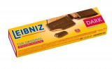 Keksz, 125g, LEIBNIZ Choco, étcsokoládés (KHE314)