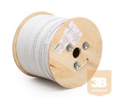 KELine STP 4x2xAWG23 kábel, Kategória 6A, 550 MHz, LSOH, Euroclass Dca -s2, d2, a1