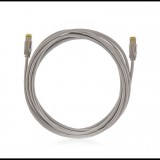 KELine STP patch kábel CAT6A LSOH 3m szürke (KEL-C6A-P-030) (KEL-C6A-P-030) - UTP