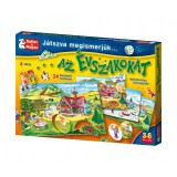 Keller&Mayer Játszva megismerjük az évszakokat – fejlesztő társasjáték