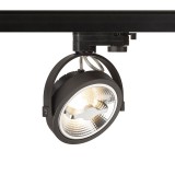KELLY LED háromáramkörös sínre fekete 230V LED 12W 24° 3000K