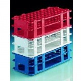 Kémcsőállvány műanyag 24 férőhelyes 30 mm