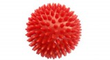 Kemény, tüskés masszírozó labda átm. 92 mm, piros