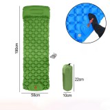 Kemping matrac beépített pumpával - - Zöld