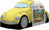 Kempingezés, 550 db-os puzzle VW Beetle alakú gyűjthető fém dobozban (EUROGRAPHICS, 8551-5691)