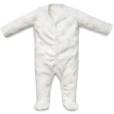 Kenguru Gold hosszú ujjú rugdalozó pamut Elölpatentos ecrü printed 62