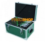 Kengyeles mikrométer készlet, analóg, INSIZE 3203-1004A, 0-100/0,01 mm 4db mikrométer