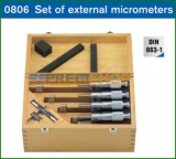 Kengyeles mikrométer készlet Helios - Preisser, 0806540, 0-100/0,01mm