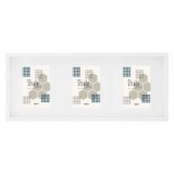 Kenro Strata Classic multi képkeret, 3db 10x15cm, fehér (KE-ST1015W-3)