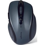 Kensington K72423 Pro Fit, 1600 DPI, RF Wireless, Ergonomikus, Jobbkezes, Grafitszürke, Vezeték nélküli egér