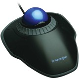 Kensington Orbit trackball egér görgető gyűrűvel, fekete-kék (K72337EU)