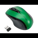 Kensington Pro Fit Mid-Size vezeték nélküli optikai egér fekete-zöld (K72424WW) (K72424WW)