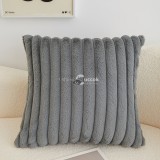 Kényelmes Plüss Bársony Kanapé Háttámla Párna