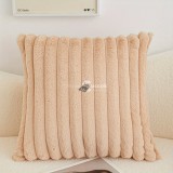 Kényelmes Plüss Bársony Kanapé Háttámla Párna