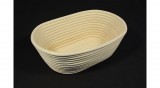 Kenyér kelesztő kosár oval  szakajtó 27x18x10 cm