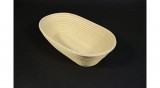 Kenyér kelesztő kosár oval  szakajtó 30x18x9 cm