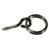 Képakasztó karika D=20mm horganyzott (5 db/cs)