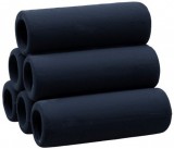 Kerámia csőpiramis akváriumba és terráriumba (6 cső | szürke | 70 mm hosszú)