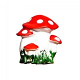 Kerámia gomba szobor, 27cm