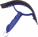 Kerbl tajtékvonó gumi rátéttel műanyag nyéllel (Kék)