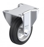 kerék ¤100  fix-villás fekete b-ve 100r