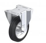 kerék ¤150  fix-villás fekete b-ve 150r