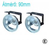 Kerek 90mm ködlámpa KL-HY-085X (szúrófényű) "E"  jeles