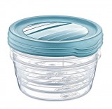 Kerek ételtartó doboz szett 3 × 1,1 L 02 1025