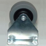 Kerék fix villás talpas 50 műanyag felnis, SV