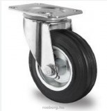 Kerék forgóvillás talpas 200 fémfelnis