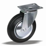 Kerék önbeálló talpas fém felnis 200 56996 (12089)