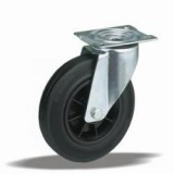 Kerék önbeálló talpas műanyag felnis 125 31123 (11524)
