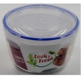 Kerek patentzáras ételtároló 3400ml DÜ342